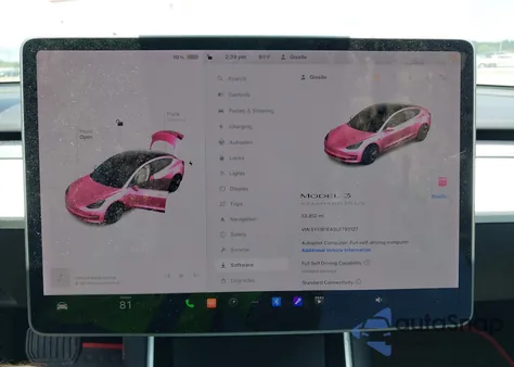 2020 Tesla Model 3 Standard Range Plus Rear-Wheel Drive/Standard Range Rear-Wheel Drive из США, поврежденный, VIN 5YJ3E1EA3LF793127